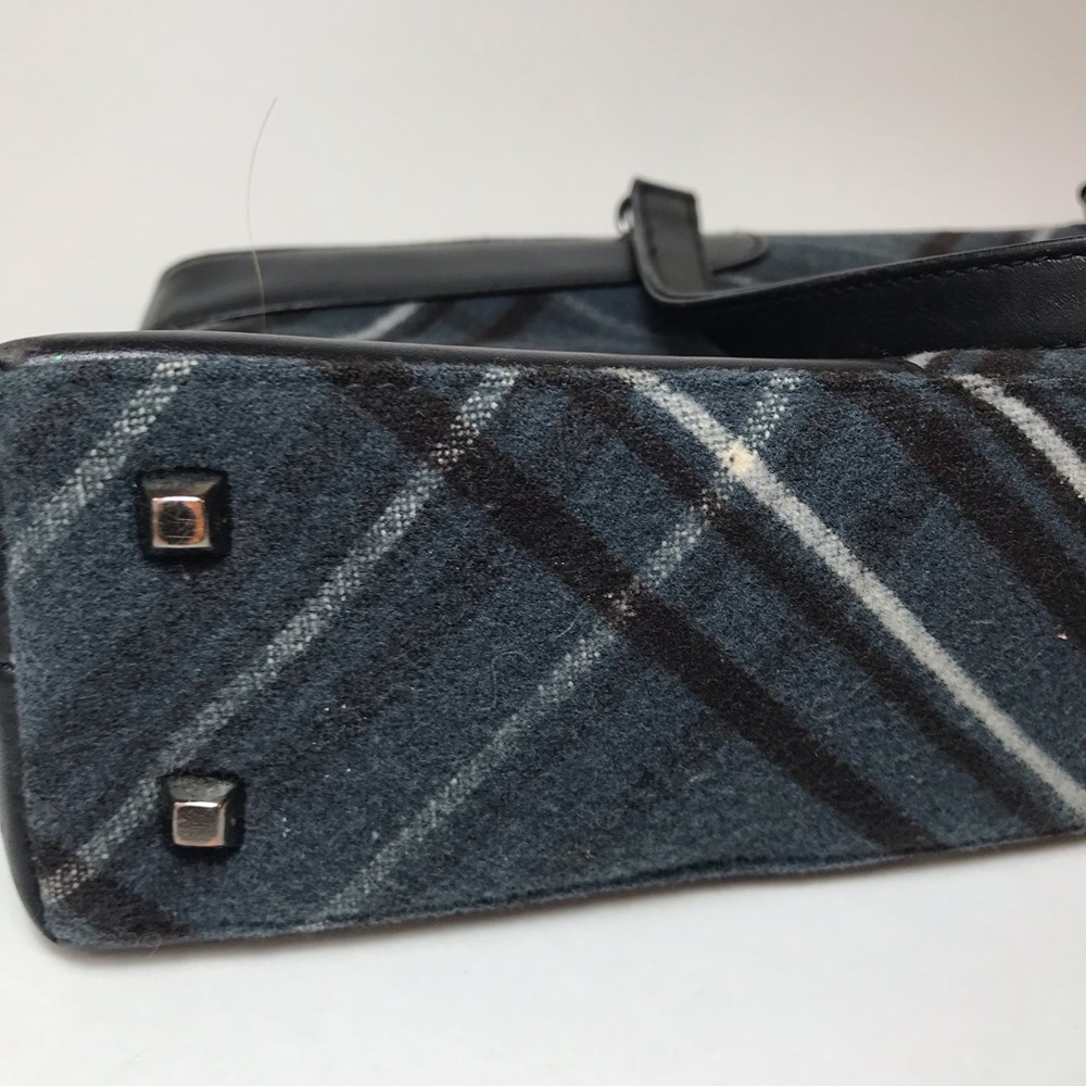 Reserved for Peony- Banana Republic leather trim plaid purse - Picture 8 of 8
